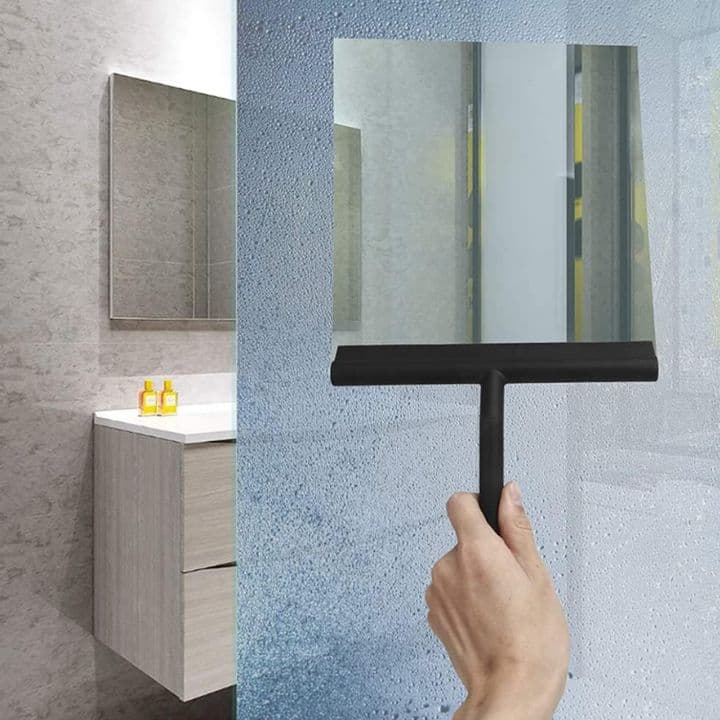 Ściągaczka z uchwytem czarna