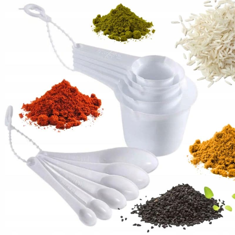 Zestaw miarek kuchennych