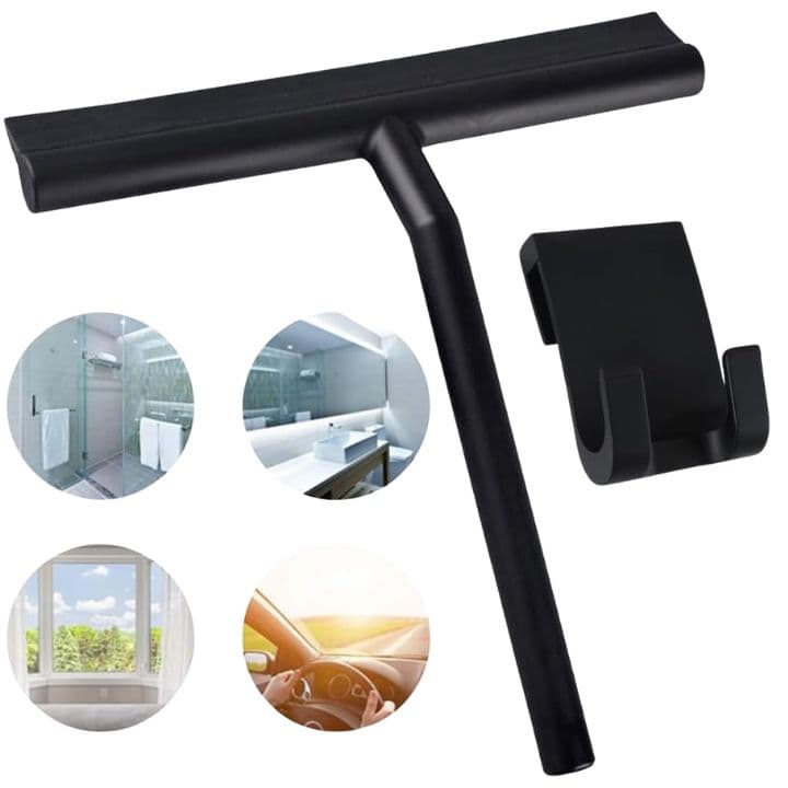 Ściągaczka z uchwytem czarna